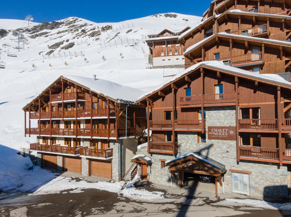 Chalet Des Neiges Plein Sud Aparthotel Val Thorens Esterno foto